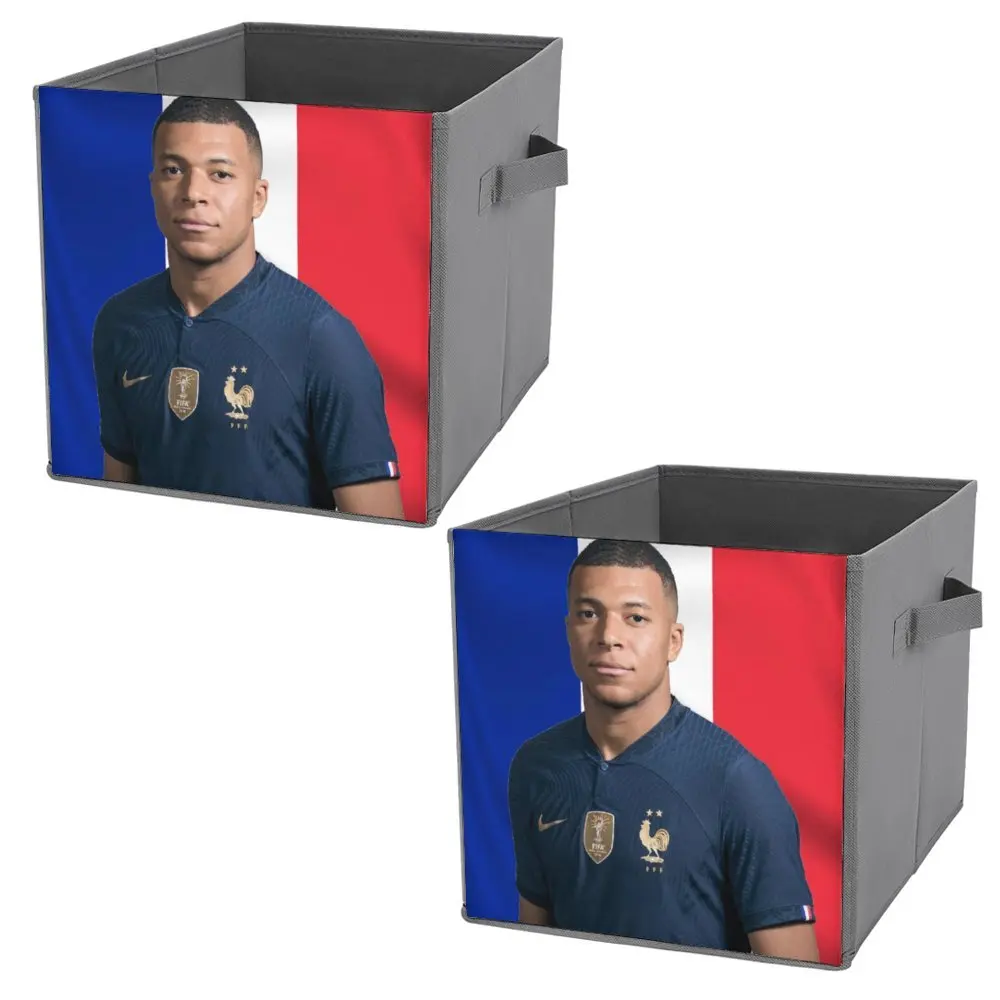 Contenitori Portaoggetti Mbappe E Mbappé Kylian Champion France Football Team Soccer 30 Scatola Portaoggetti Pieghevole Multifunzionale Conveniente De