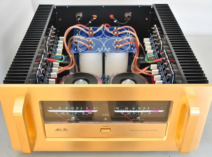 Refer To Accuphase 550W*2 2  200W*2 8 350W*2 4 P1000 Class A Pure Power Amplifier Sweden Rifa Frequency Response: 5Hz-100Kh