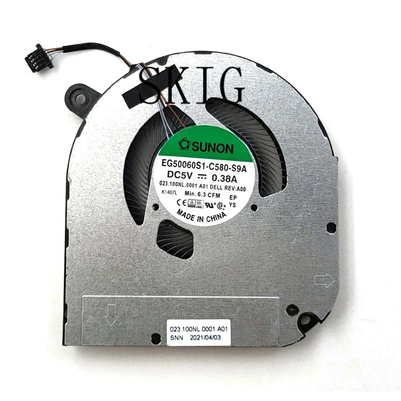 Nuovo Per Dell Inspiron 16-7610 7610 16 Plus Ventola Di Raffreddamento Della Cpu Del Computer Portatile Muslim05Cxk8
