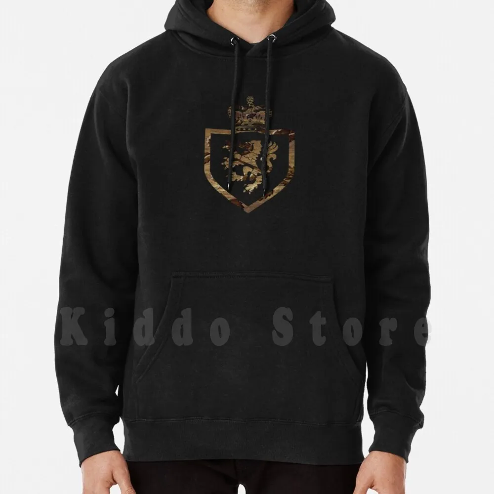 Lion King Hoodie Manica Lunga Vintage Lion King Logo Royal Patterns Icon