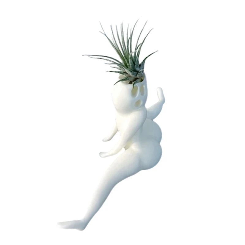 Big Booty Ghostly Planter Succulente Planter Air Plant Display Vaso Fiori Per Interni Ornamento Vasi Per Piante Decor Regalo
