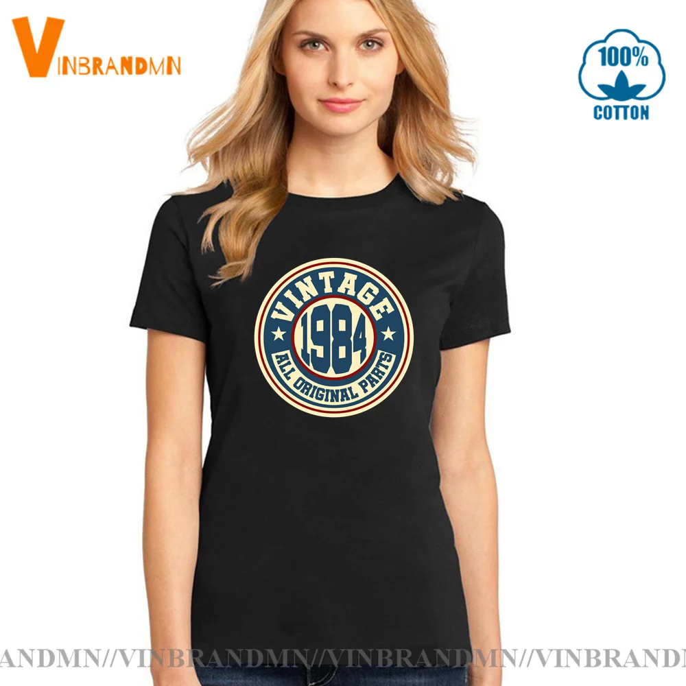 Moto Nata Nel 1985 T-Shirt Da Donna T-Shirt In Cotone T-Shirt A Maniche Corte T-Shirt Vintage 1985 T-Shirt Per Ragazze Ragazzi
