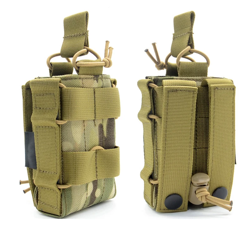 Tactical Molle Single Multicam Camo Mag Pouch 5.56 Magazine Pouch Per Ak M4 Ar15 Riviste Rifle Ammo Holster Mag Carrier Holder
