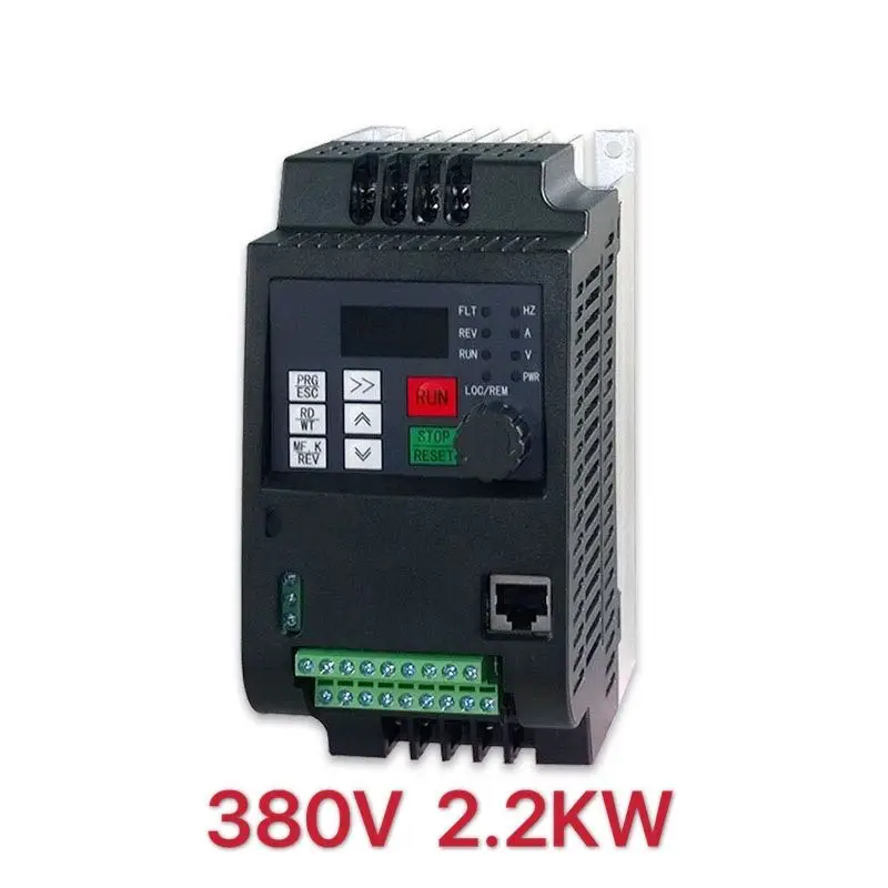 Nuovo 380V 2.2Kw 3 Fase Ac Convertitore Di Frequenza Per Ac Cnc Unità Di Controllo Del Motore In Vxf Vector Regolatore Di Velocità Uscita 380V