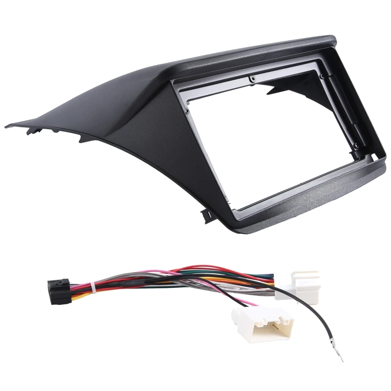 Fascia Per Autoradio Da 9 Pollici Per Mitsubishi Pajero Sport L200 Triton 2008-2016 Dash Frame 2 Din Panel Dvd Parts Accessori