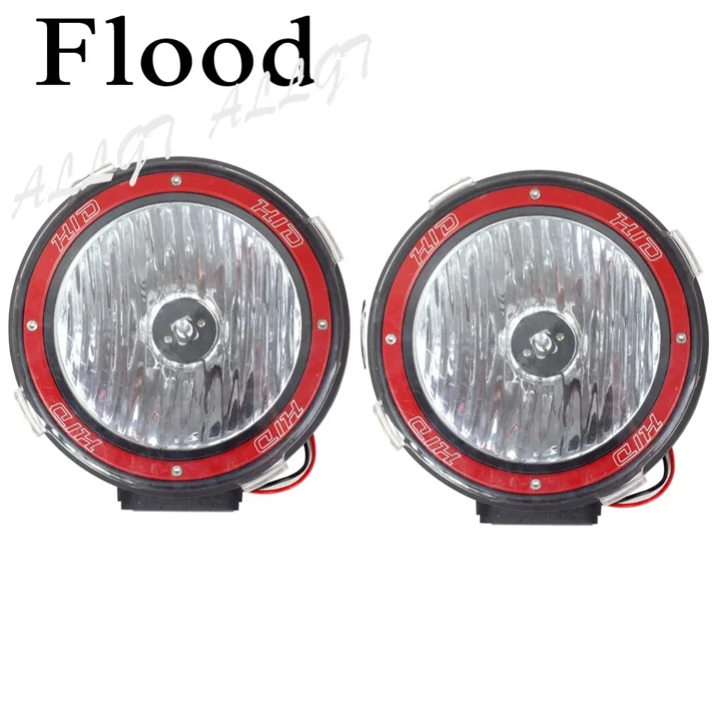 1 Paio 55W 9 Pollici Hid Xenon Driving Lights Fendinebbia Off Road Car Truck Atv 4X4