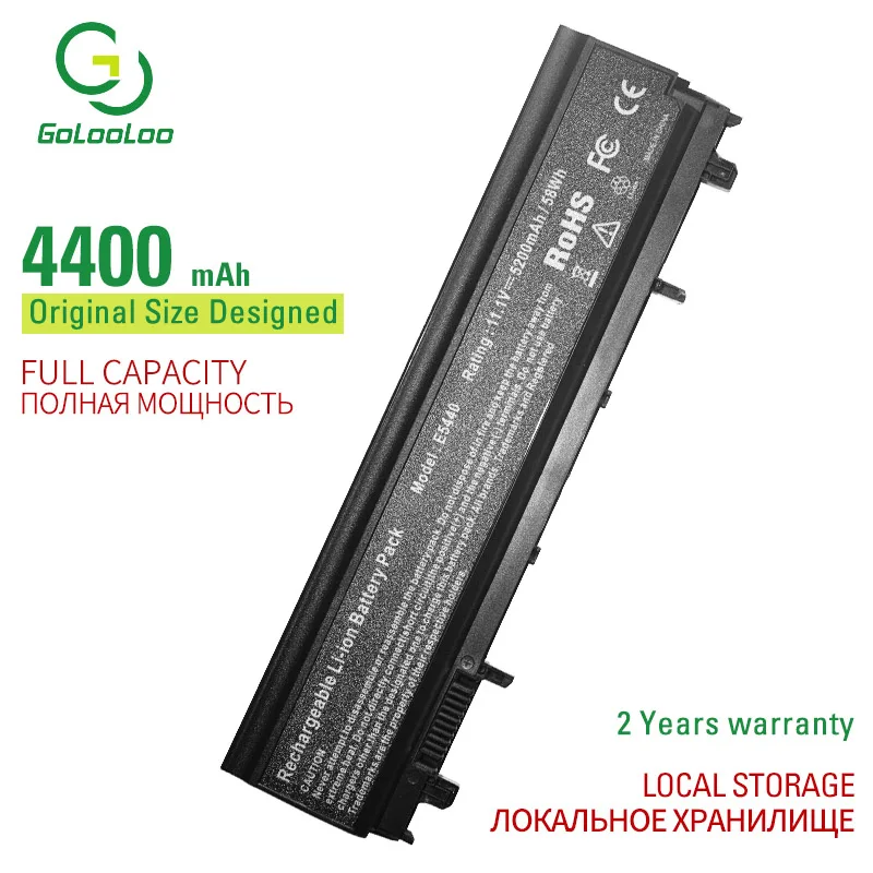 Golooloo 6 Celle Batteria Del Computer Portatile Per Dell Latitude 14 14 5000 14 5000-E5440 E5440 | E5440 15 15 5000 E5540 | E5540