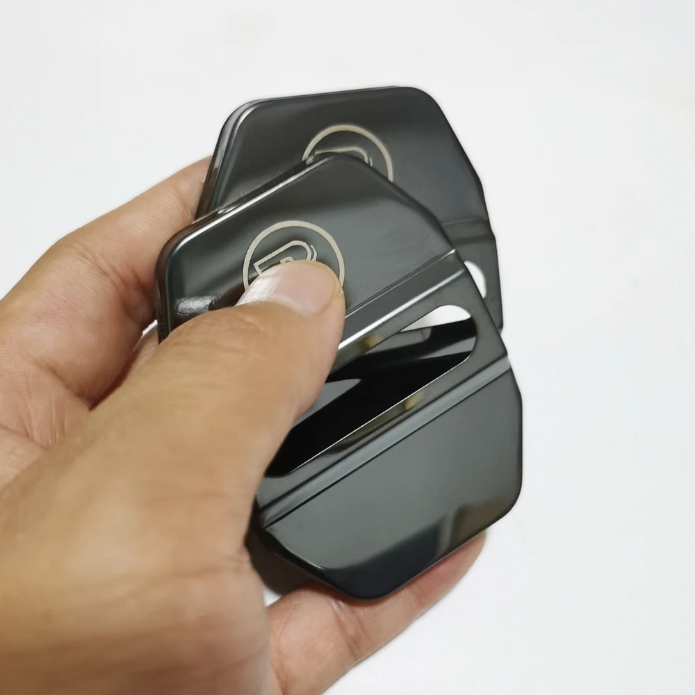 Per Mercedes Benz Brabus W463 W212 W213 W205 W177 W246 Per Brabus Lock Protector Buckle Cover Black Brabus Car Door Lock Cover