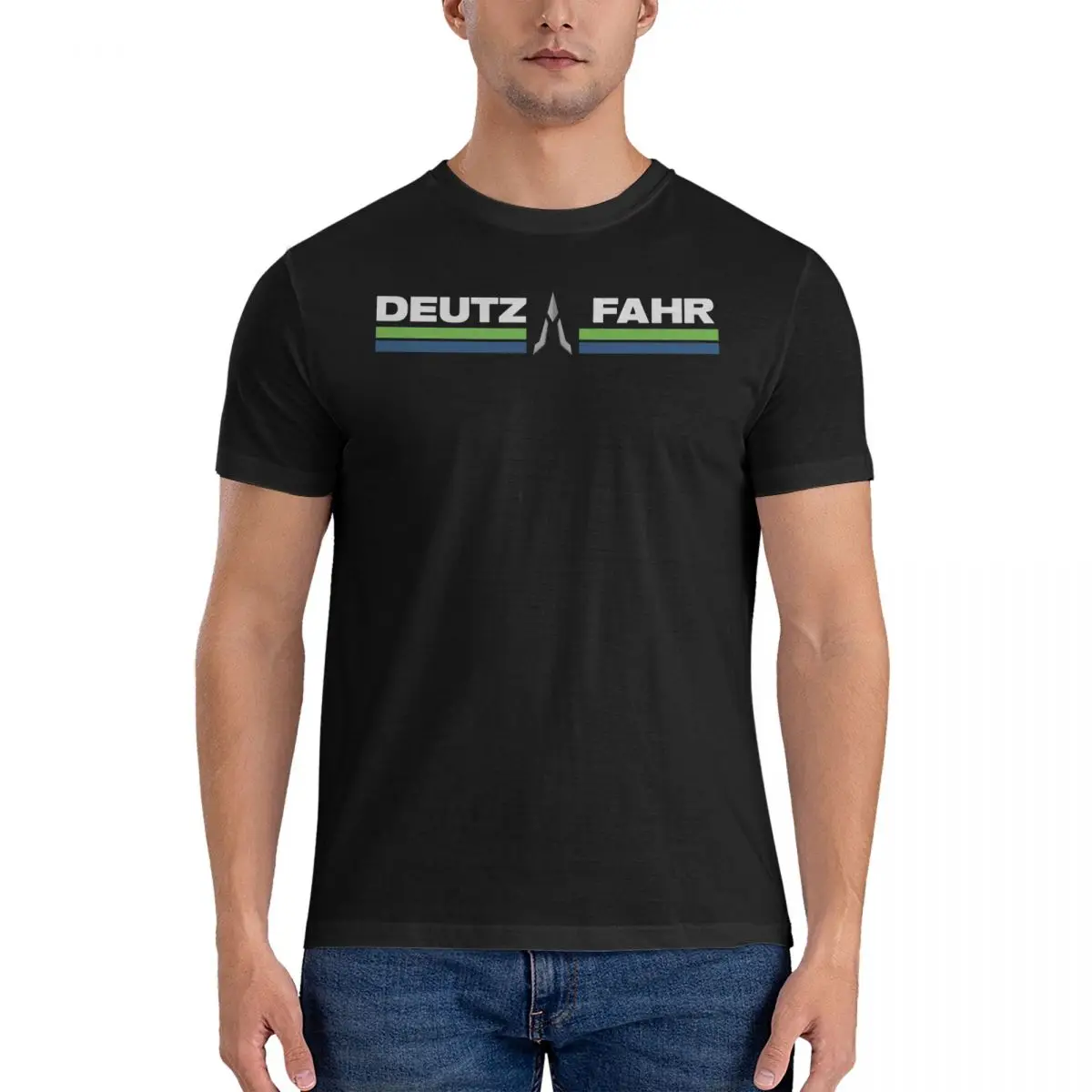 Novità Best Tractor T-Shirt Per Uomo T-Shirt Girocollo In Cotone Deutz Fahr Maglietta A Maniche Corte Abbigliamento Regalo Di Compleanno