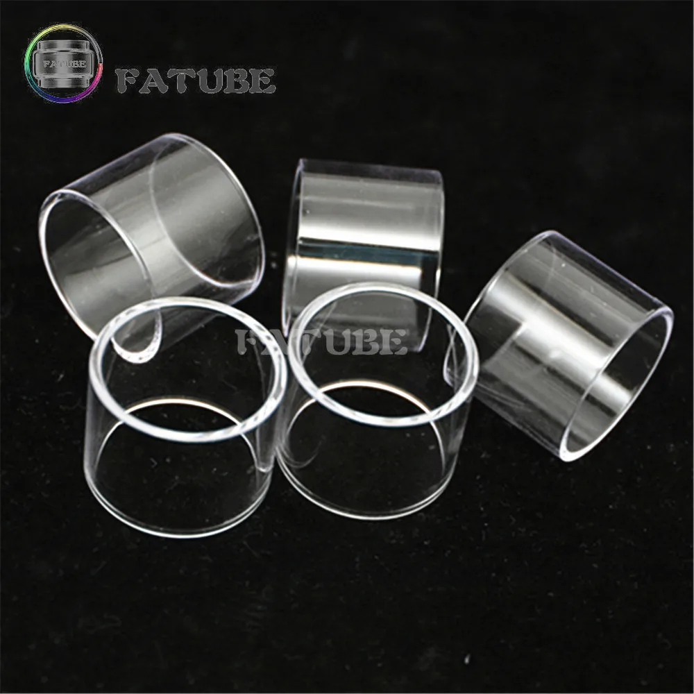 Fatube 5 Pezzi Bicchieri Di Vetro Dritti Per Serpent Rdta/ Serpent Smm Elevate Alto Sub 22 / Serpent Mini 25 22 Tubo Di Vetro