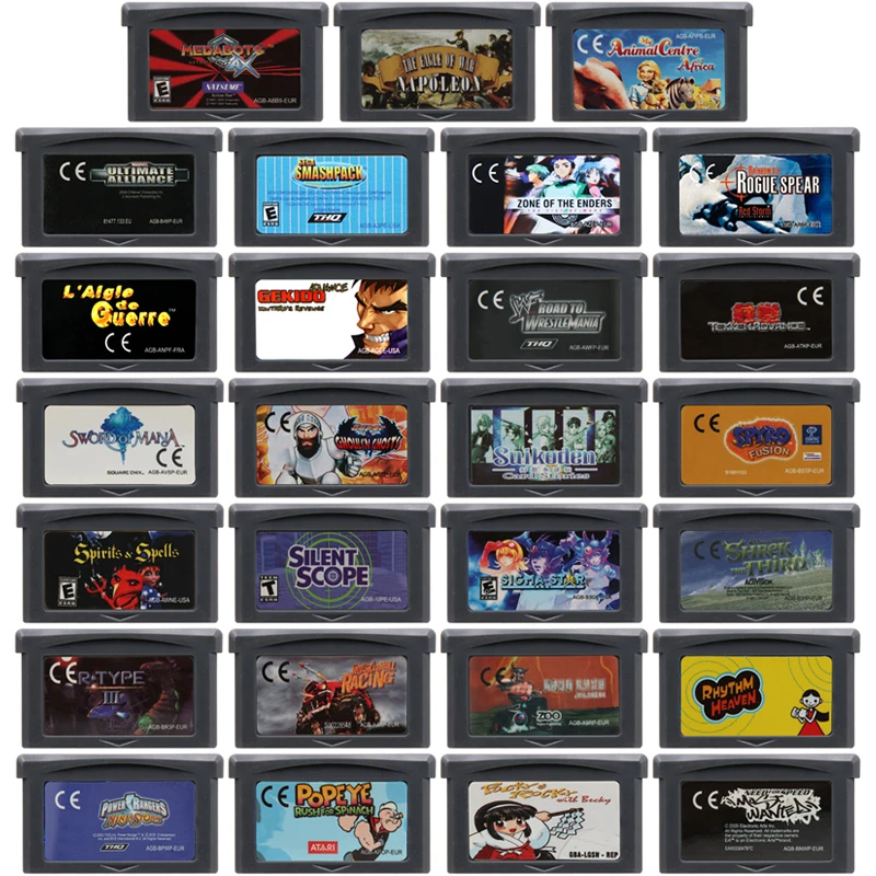 Cartuccia Di Gioco Gba Sword Of Mana Super Ghouls'N Ghost Sigma Star Saga Scheda Console Per Videogiochi A 32 Bit