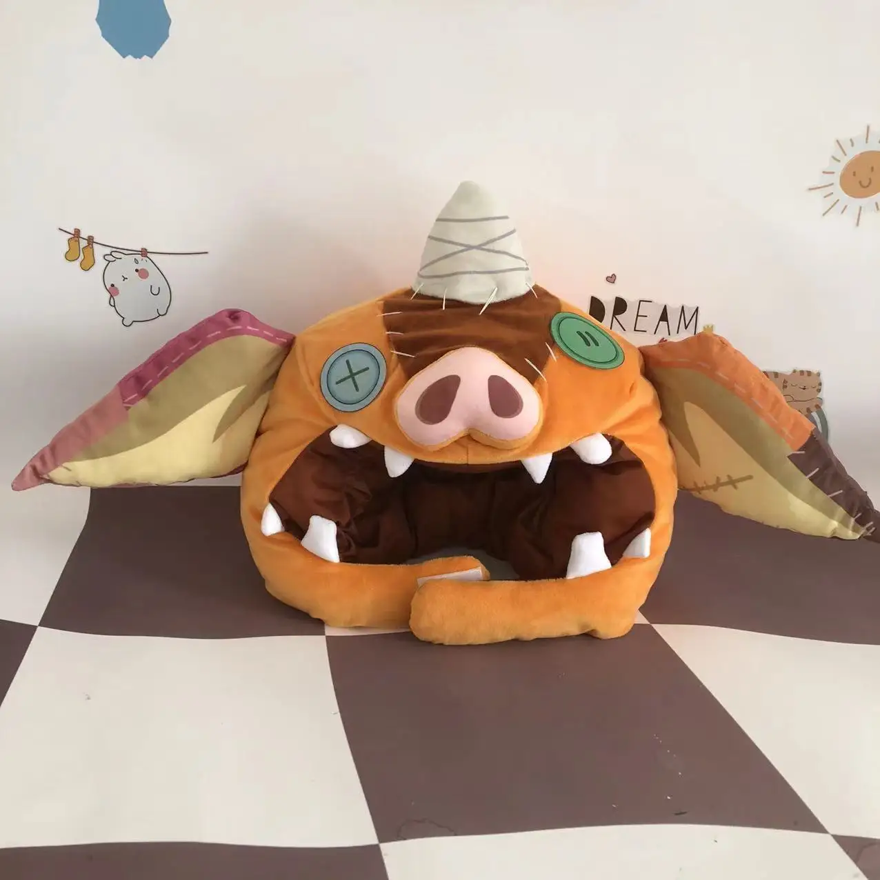 Gioco Zelda Legendary Link Pig Hat Lovely Cosplay Toy Soft Doll Toy Halloween Party Copricapo Regalo Di Natale
