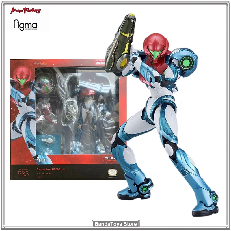 In Magazzino Originale Figma 583 Metroid Dread Samus Aran Dread Ver Anime Action Collection Figure Model Toys