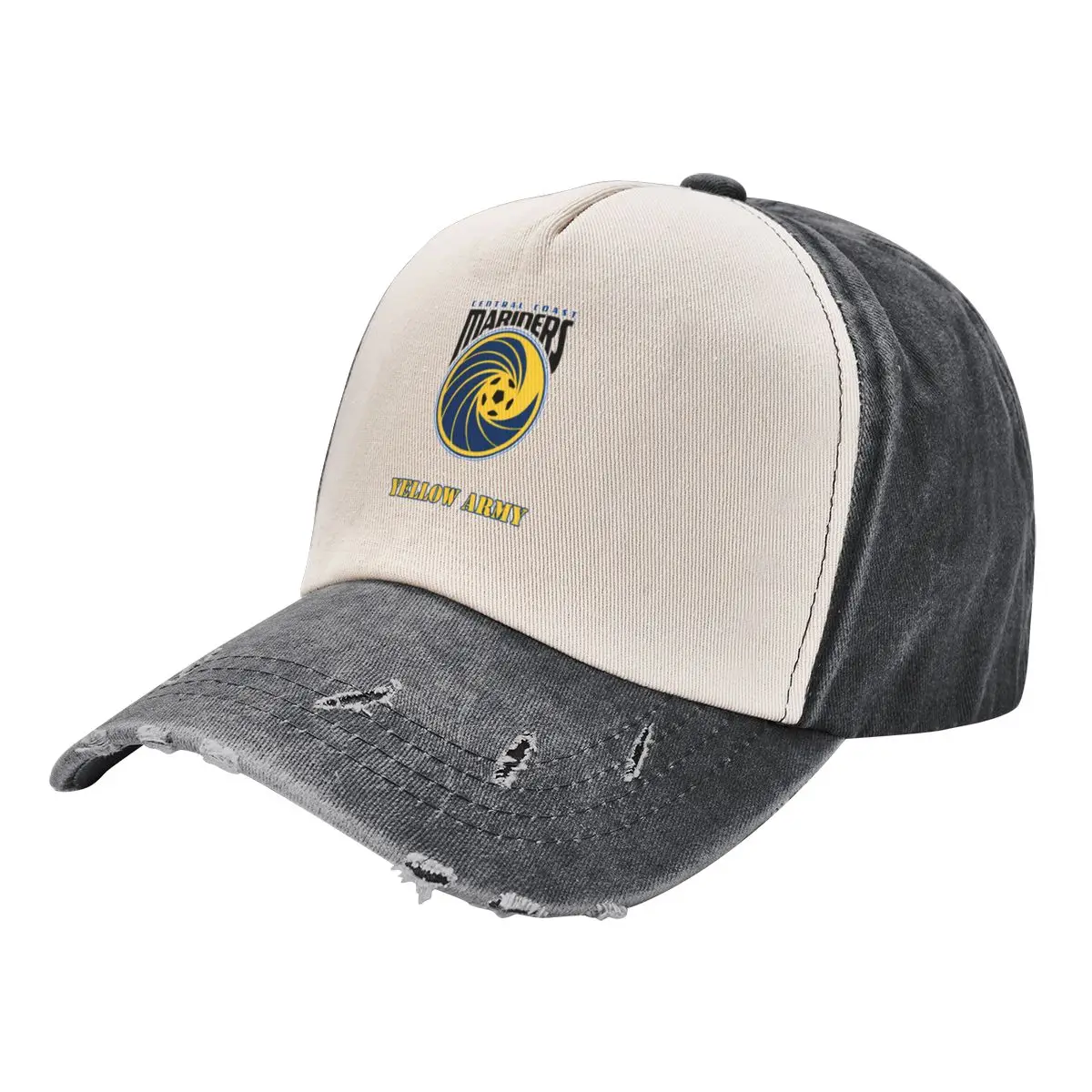 Central Coast Mariners Fc 2024 Un Cappello Da Baseball Lavato