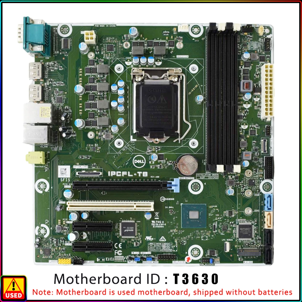 Per Dell T3630 T40 Ipcpl-Tb /R Nnct Gtk4K Y2K8N D9C2N Scheda Madre Workstation