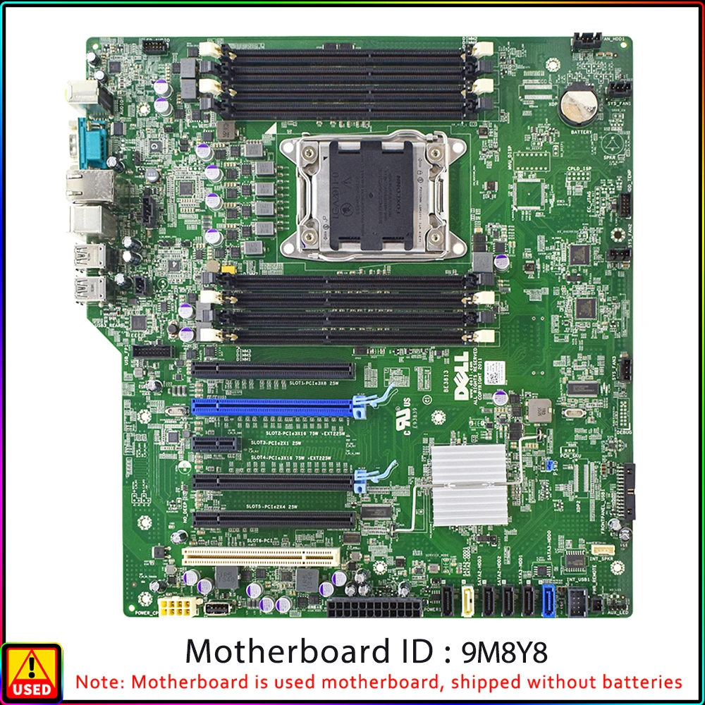 Per La Scheda Madre Della Workstation Dell Precision T3610 T3600 9 M8Y8 8Hpgt