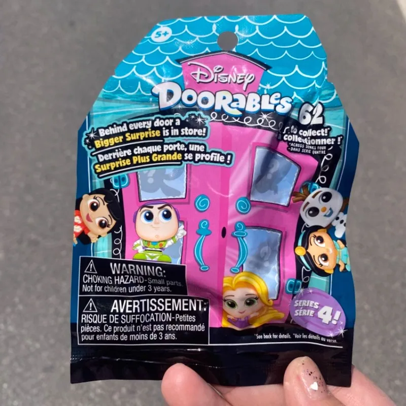 Disney Doorables Fairytales Houses Frozen Elsa Princes Action Figure Mystery Bag Toy Gifts For Kids