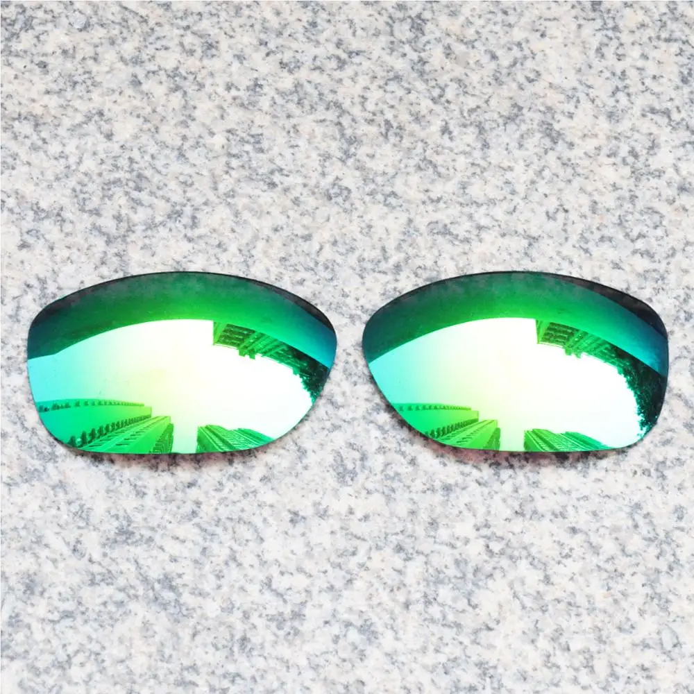 E.O.S Polarizzati Maggiore Lenti Di Ricambio Per Oakley Pit Bull Occhiali Da Sole-Verde Smeraldo Polarizzati Specchio