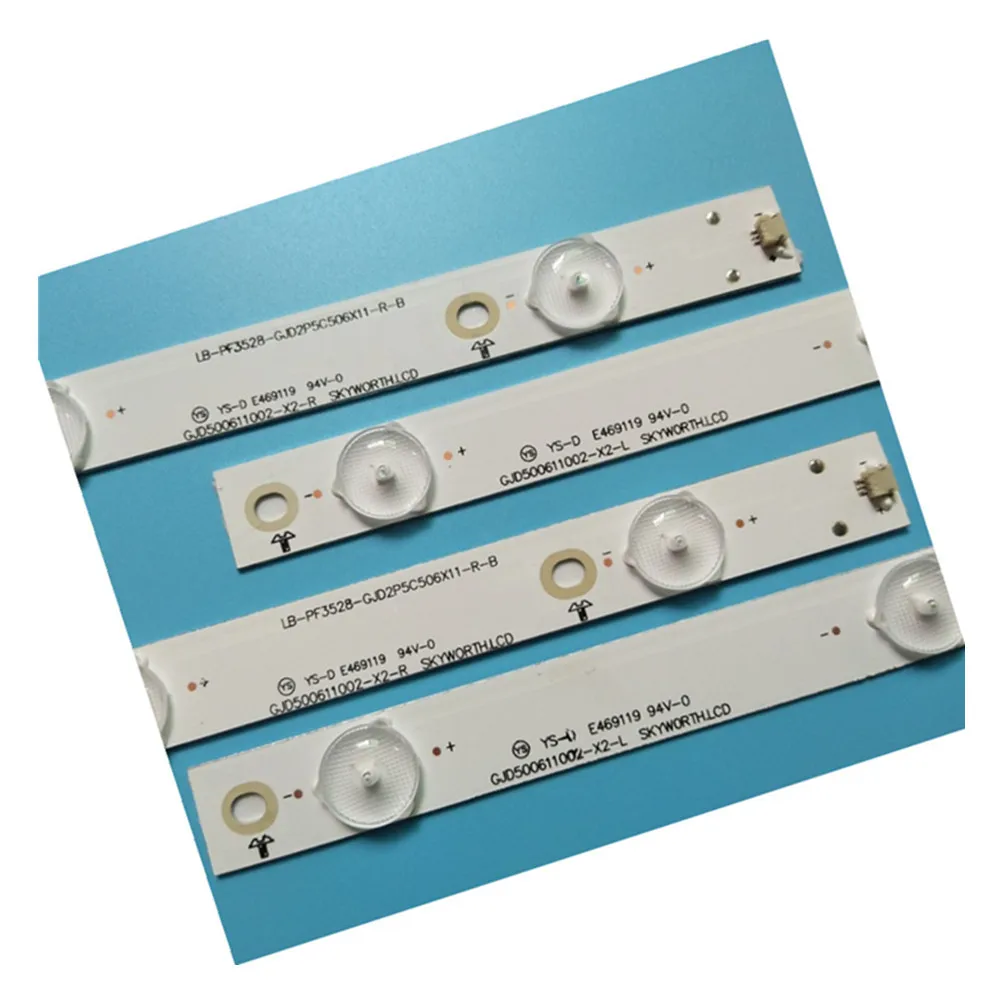 Striscia Di Retroilluminazione A Led 11Led Per 50 Pfl6340/T3 50 Pfl6540 50 Pft4509 50 Pfh6550 50 Pfh4329/88 50 Pfh4009 50 Pfh6510/88 50 Pfk6501 50 Pfk