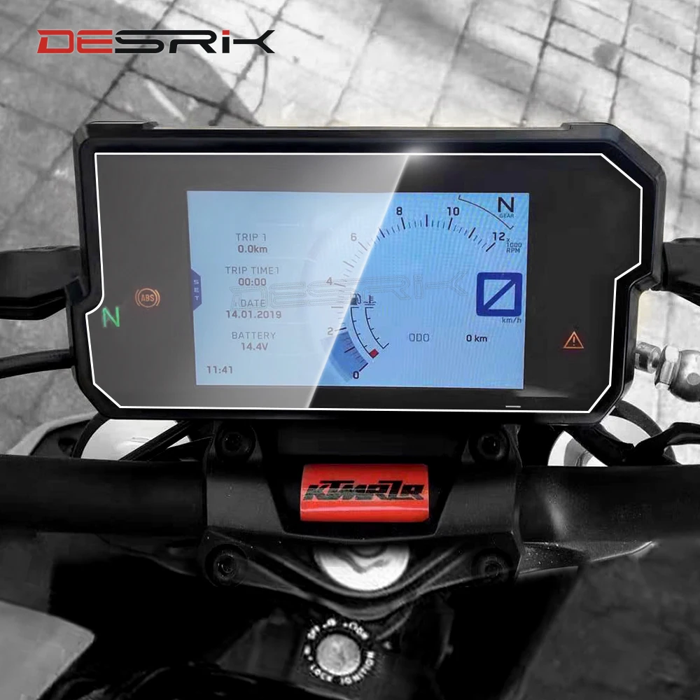 2 Set Cluster Scratch Cluster Pellicola Protettiva Per Schermo Per Ktm Duke 390 Duke 2017 2018 Duke390