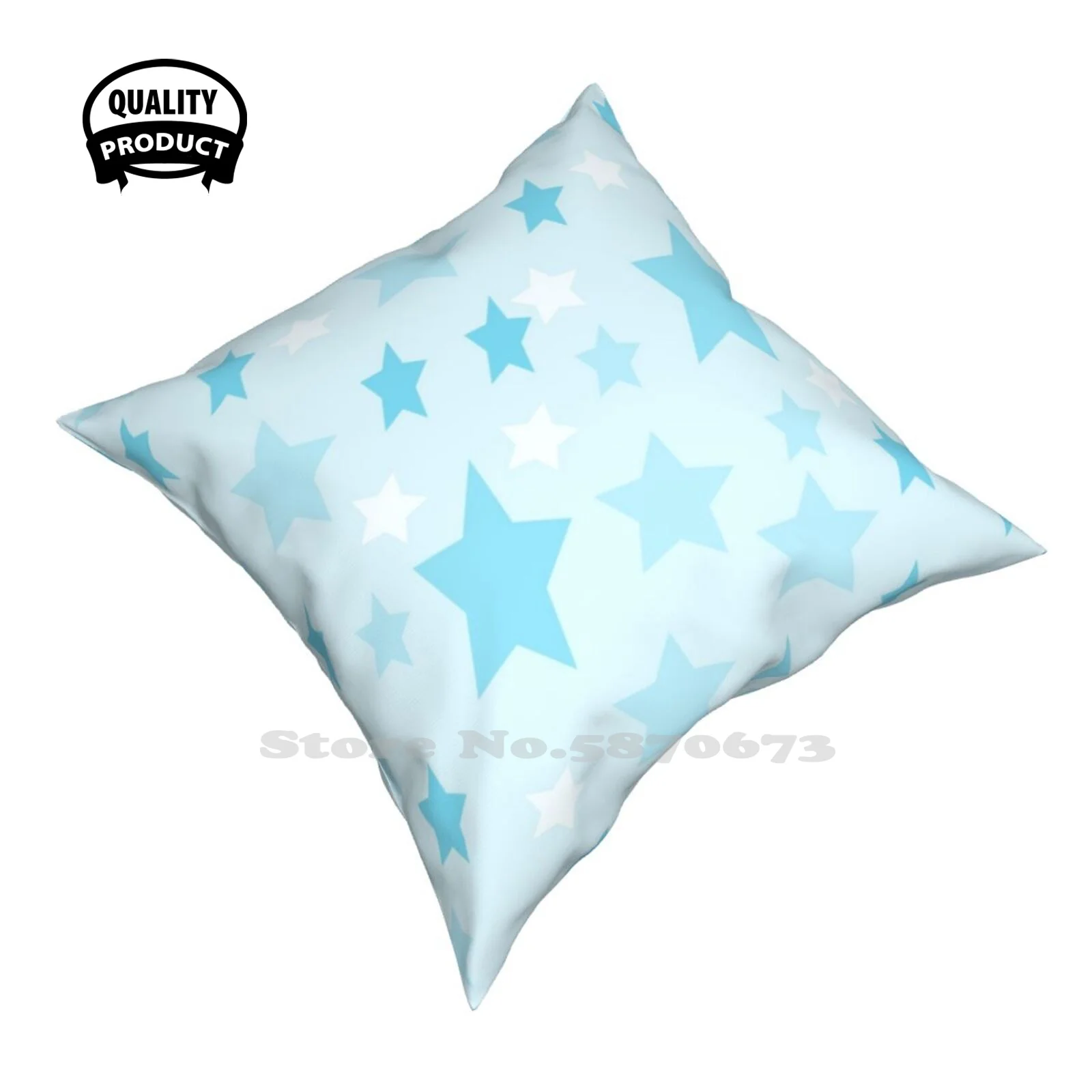 Blue Gradient Stars Home Car Sofa Cushion Cover Federa Blue Gradient Stars Custodia Per Telefono Trendy Cute Peppa Stars Galaxy Cases