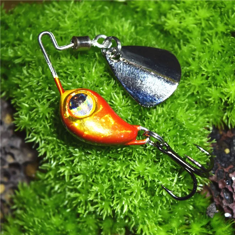 Luya Fake Bait Metal Composite Paillettes Vib Micro-Bean Vib Blade Lure Flake Fake Bait
