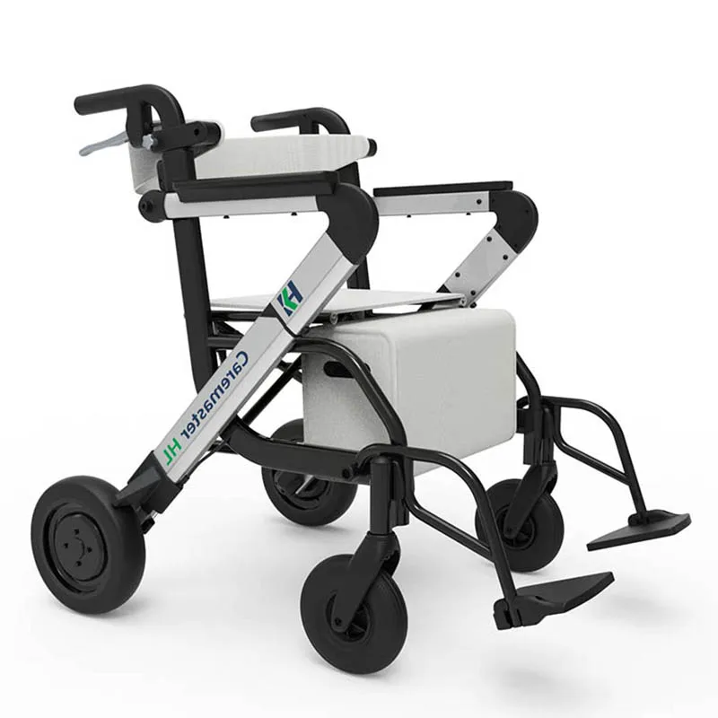 Caremaster 5-In-1 Rollator Elettrico Walking Aid Power Mobility Scooter Hemiplegia Walker Carrello Della Spesa