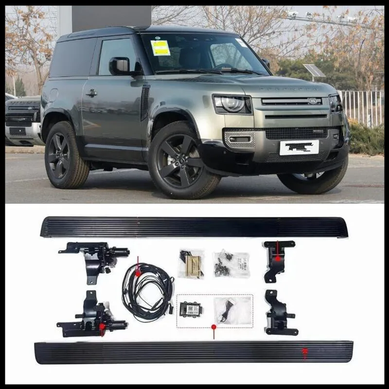 Per Land Rover Defender 90 2-Door 2023 2024 2025 Interruttore Di Alimentazione Motore Elettrico Passo Laterale Pedana Automatica Pedali In Alluminio