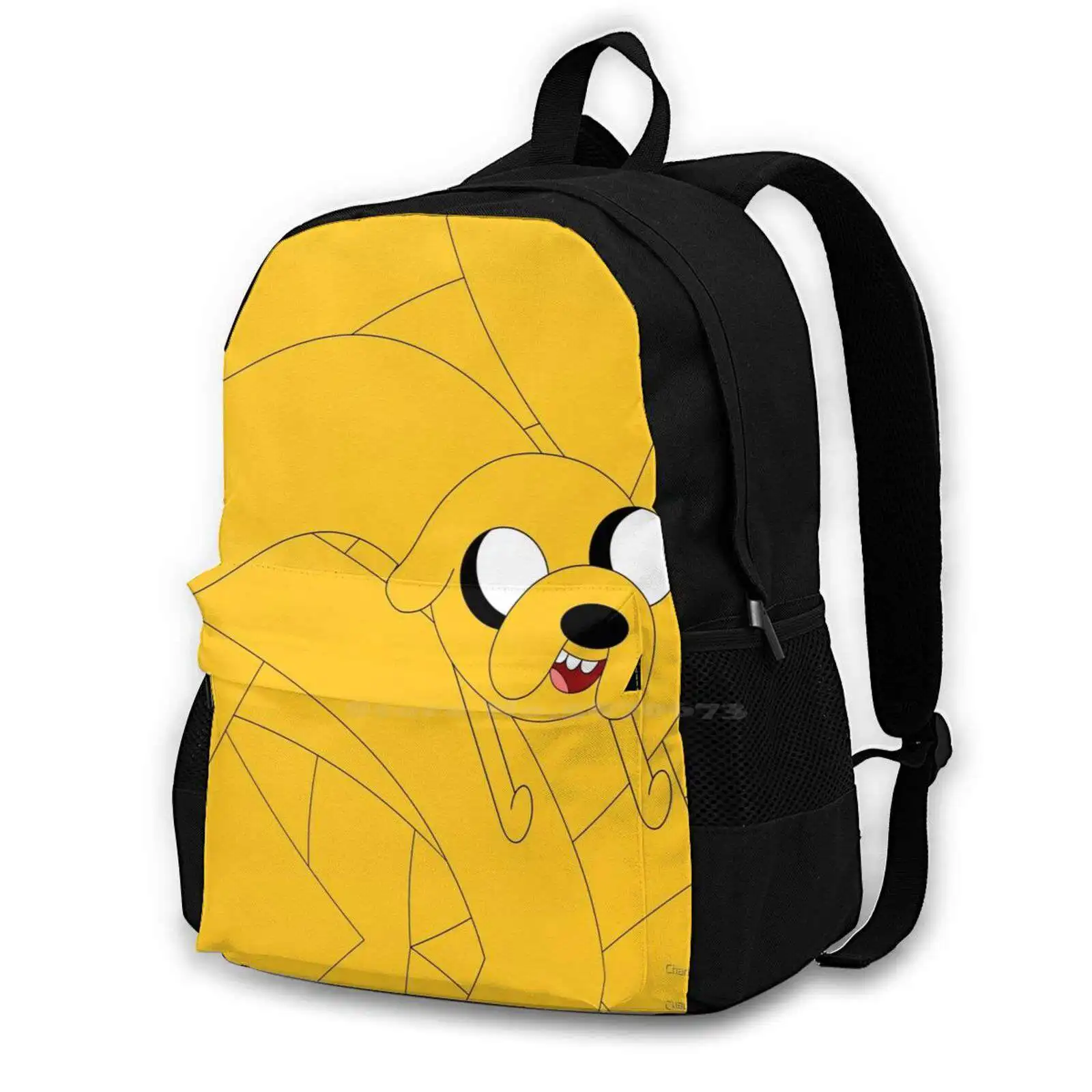 Bendy Jack Travel Laptop Bagpack Borse Da Scuola Adventure Time Adventure Time Jack Il Cane Adventure Time Dog Cartoon