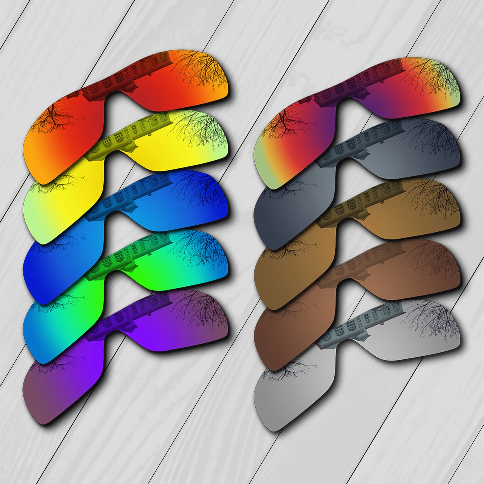 Lenti Di Ricambio Potenziate Polarizzate E.O.S Per Occhiali Da Sole Oakley Liv-Scelta Multipla