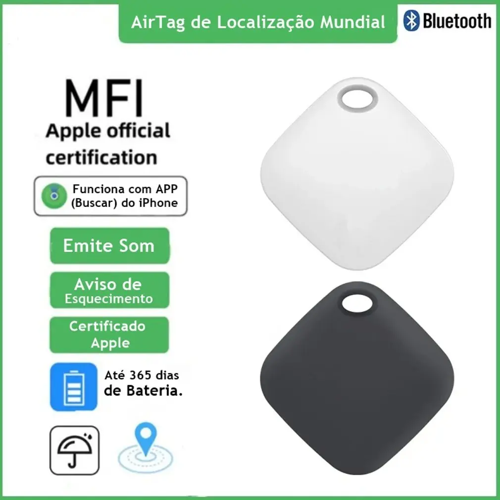 2024 Nuovo Dispositivo Di Localizzazione Smart Mini Bluetooth Gps Per Apple Trova My Key Tag Child Finder Pet Car Lost Tracker Sistema Ios