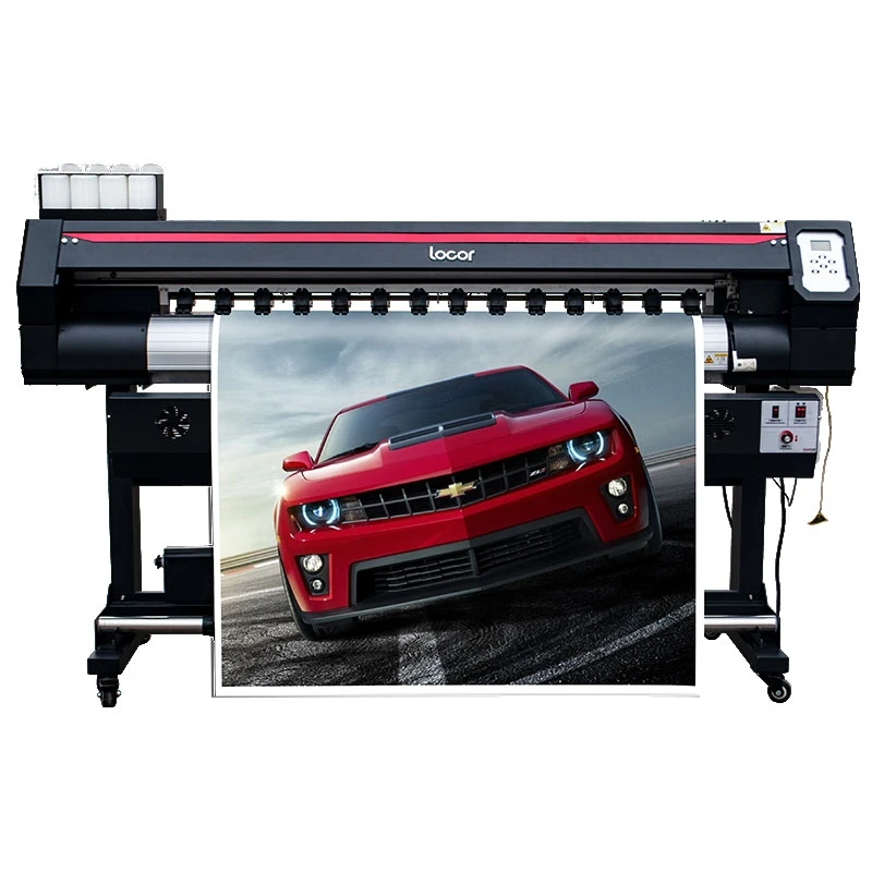 Eco Solvente Stampante Plotter 1.6M Vinile Adesivo Macchina Da Stampa Digitale Outdoor Flex Pvc Banner Stampante Macchina Xp600 Plotter