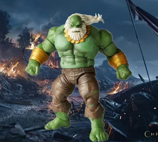 Hot Toys Marvel Legendary Heroes Hulk, King, Fury, Grey, Strange Hulk Series 21Cm Giocattoli Mobili Regali