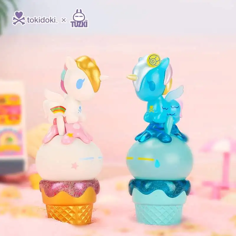 Blind Box Toys Tokidoki Bag Unicorno Ice Cream Blind Box Guess Bag Caja Ciega Blind Bag Toys Anime Figures Cute Girl Gift Model