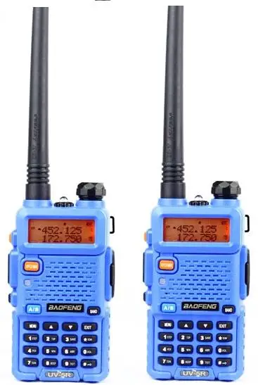 2 Pz Baofeng Uv 5R Dual Band Two-Way Radio Free Auricolare Baofeng Uv-5R Walkie Talkie Baofeng Uv5R Portatile Radio Per Auto