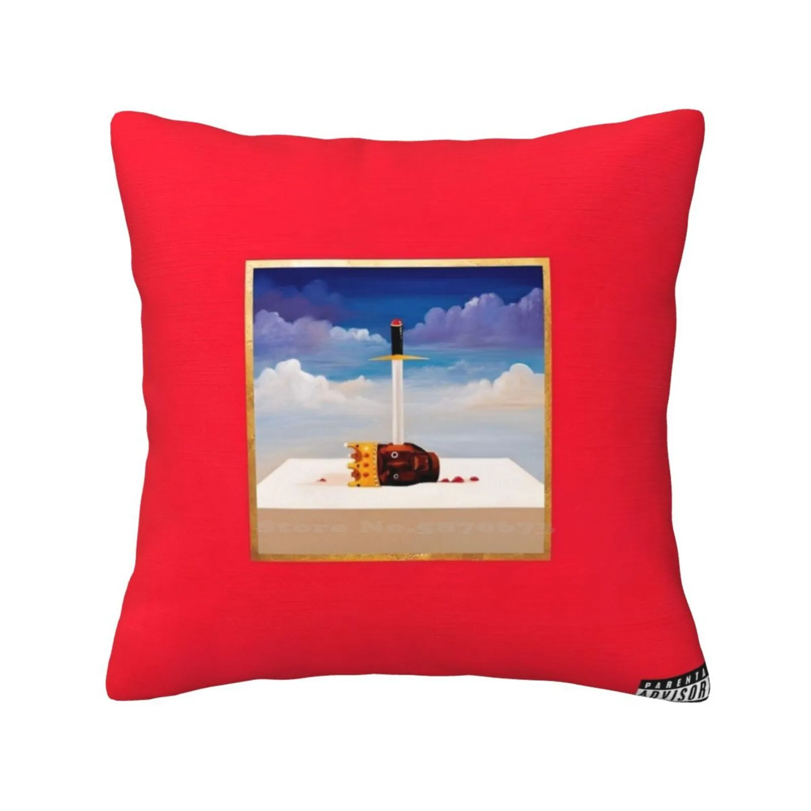 My Beautiful Dark Twisted Fantasy Poster Home Sofa Car Cushion Cover Federa My Beautiful Dark Twisted Fantasy