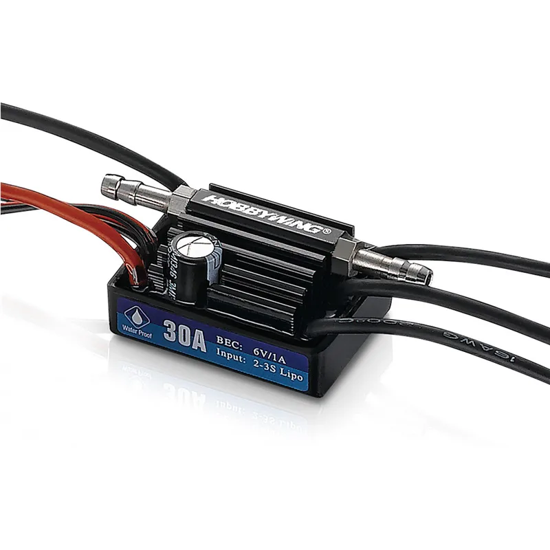 Hobbywing Impermeabile Seaking 30A V3 Esc Brushless Esc Rc Esc Motore 6V / 1A Bec Untuk Barca Del Rc Elettronico Regolatore Di Velocità