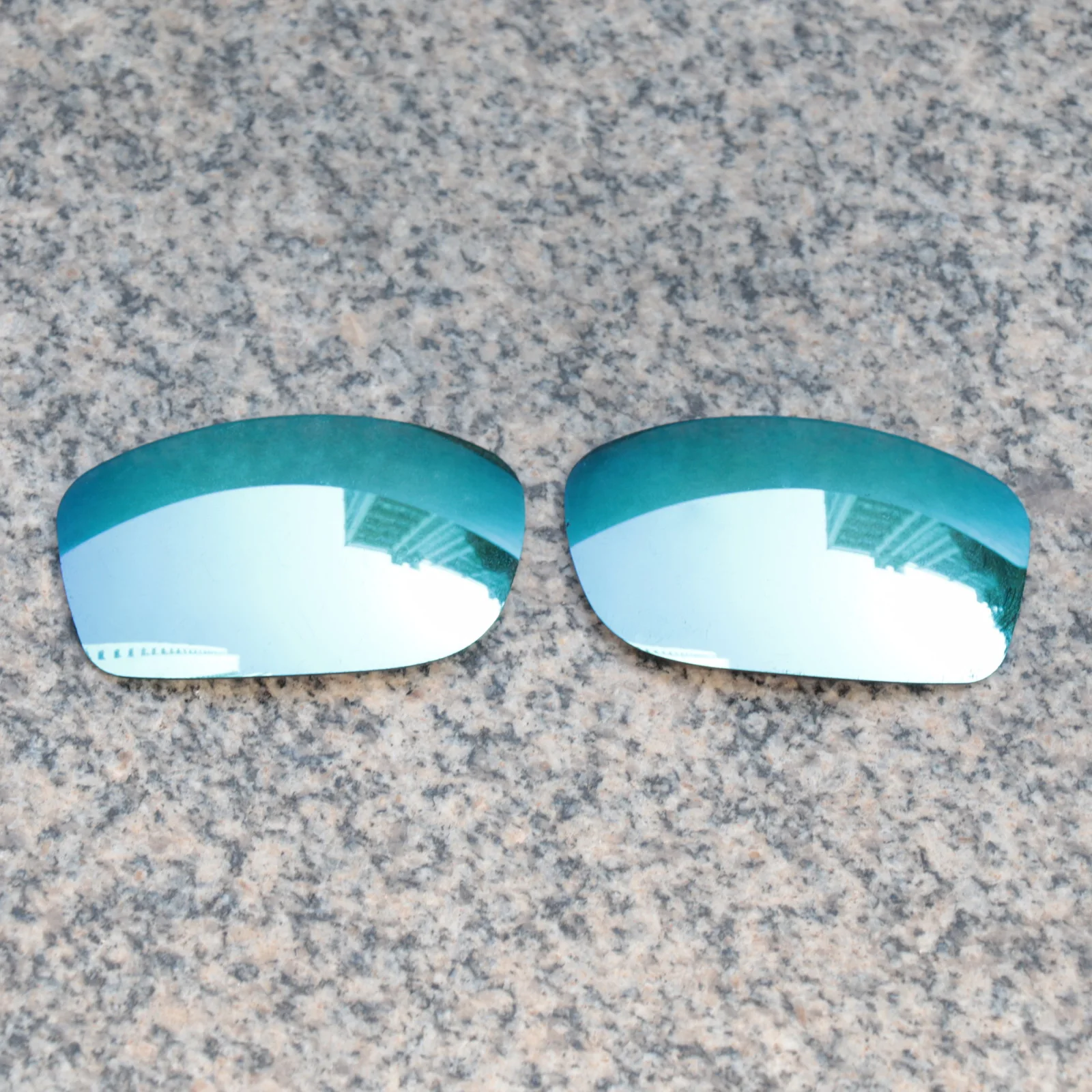 E.O.S Polarizzati Maggiore Lenti Di Ricambio Per Oakley Fives Squared Occhiali Da Sole-Ghiaccio Blu A Specchio Polarizzato