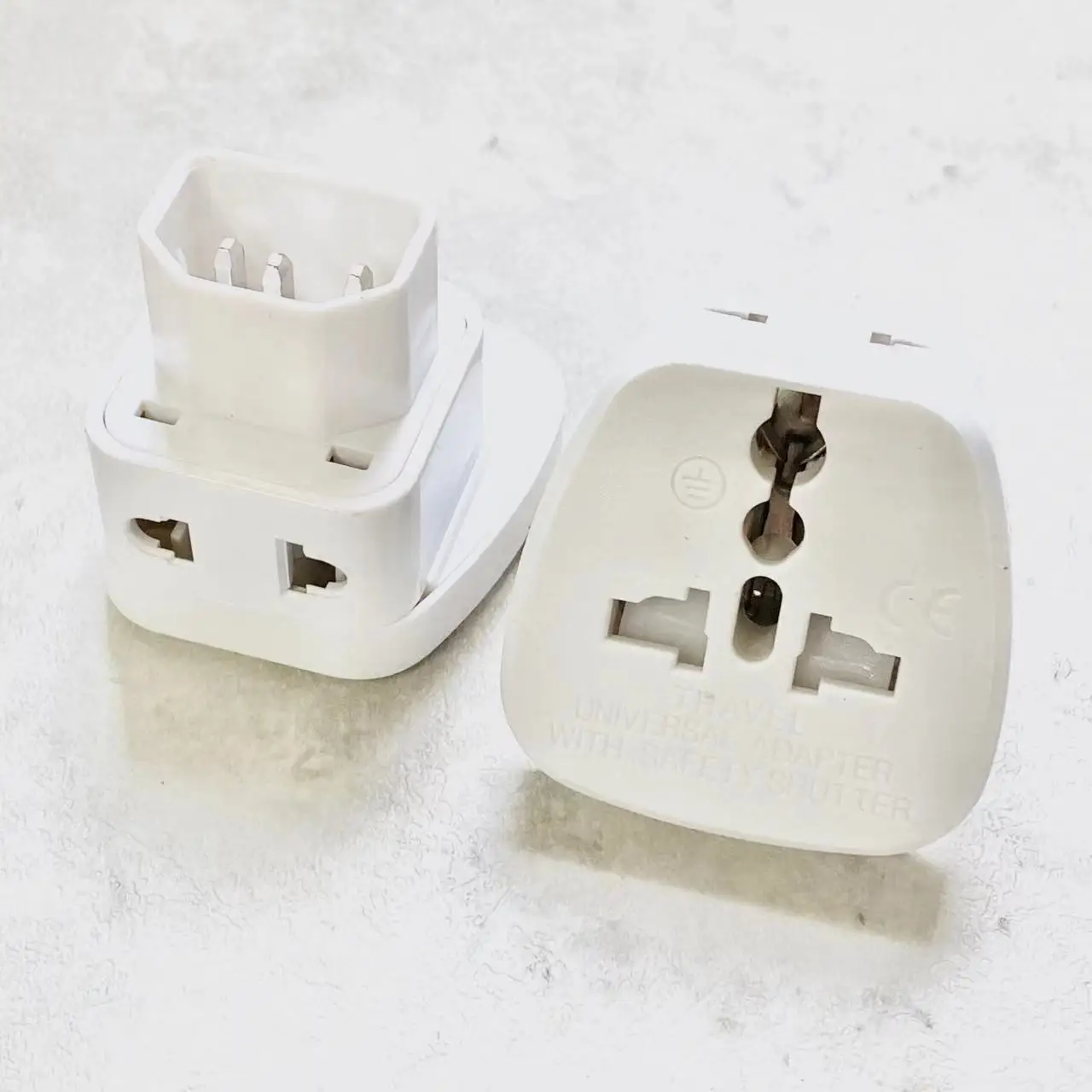 Iec 320 C14 Plug To Universal Socket 1 To 2 Converter Power Adapter With Safety Shutter Apc Ups Pdu Iec-320 C14 Inlet 1Pcs
