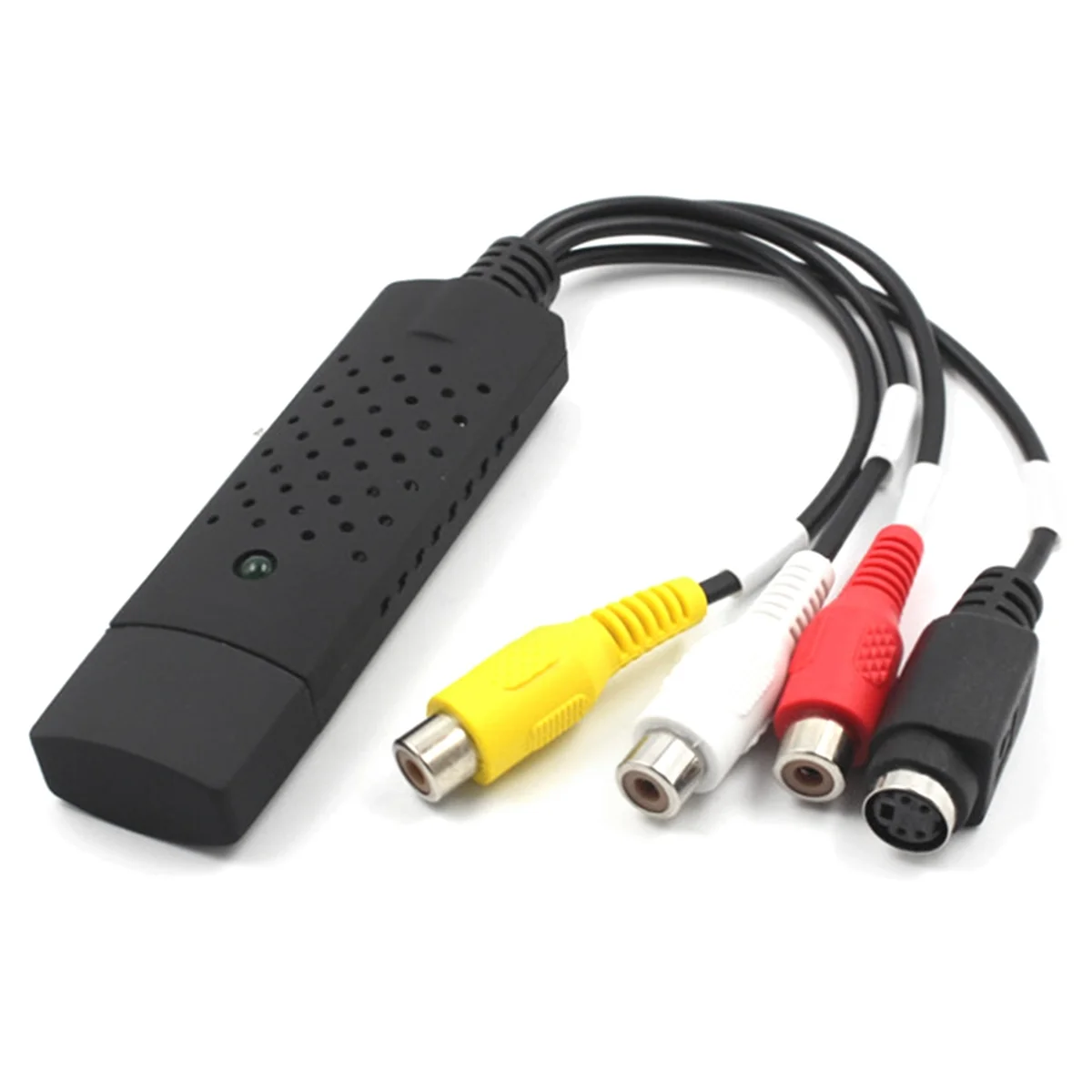 Scheda Di Acquisizione Video Usb, O Video Converter Grabber Per Rca A Usb Converti Vhs Mini Dv Vcr Hi8 Dvd In Digitale