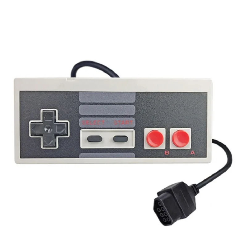1 Pezzo Controller Gamepad Per Nes Game Controller Gamepad Joystick Per Nintendo Entertainment System Versione Eu/Us