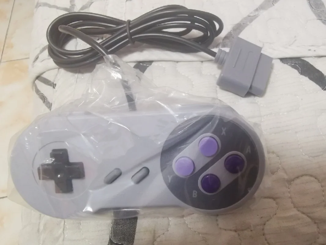 10 Pezzi Per Nintendo Snes Joypad Gamepad Controller Pad Per Nintendo Super Famicom Snes Fighting Commander Controller