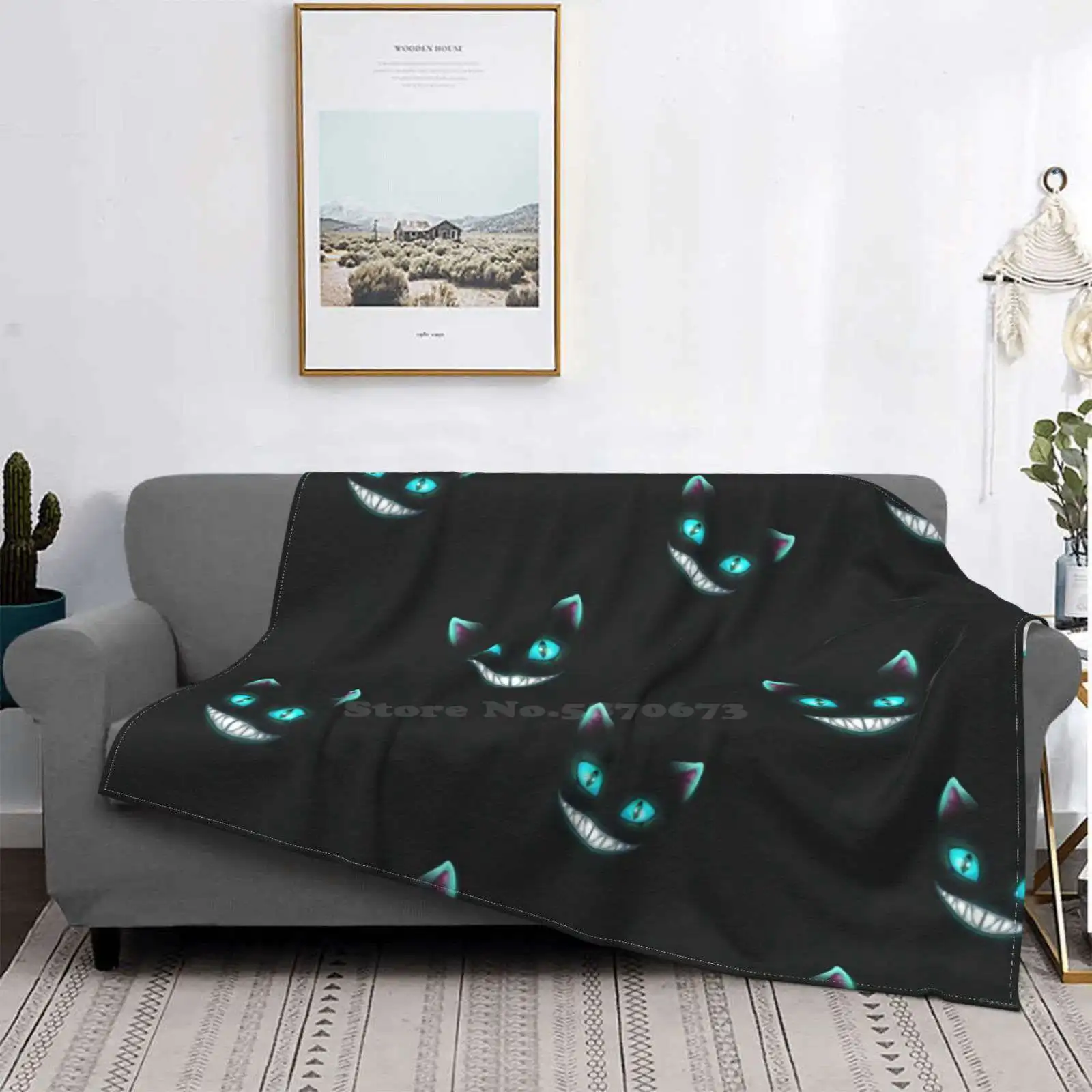 Facce Soft Warm Throw Coperta Cat Cats Cheshire Meow Purr Kitten Kittie Kitties Kitty Kittys Animali Animali Animali Domestici