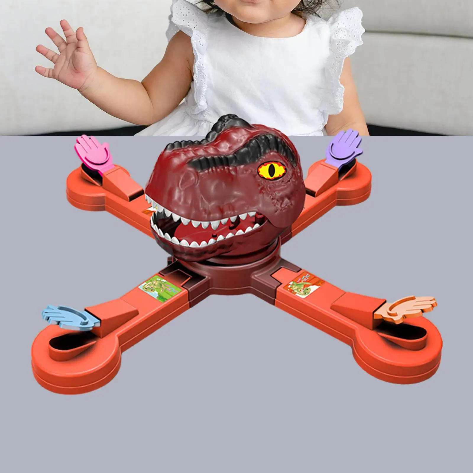Hungry Dinosaur Board Game Party Toy Dinosaur Game Giochi Da Tavolo Dinosaur Adventure Toy Interactive Party Game Set Per Quattro