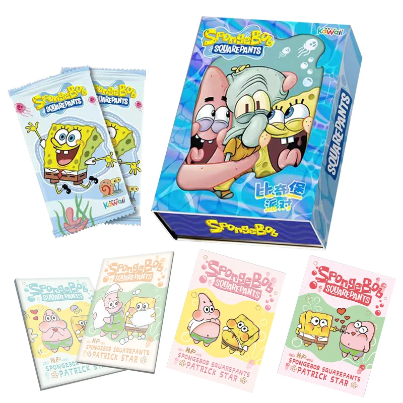 Spongebob Squarepants Scheda Periferica Spongebob Squarepants Cards Japanese Anime Collector Eedition Card Regali Di Compleanno Per Bambini