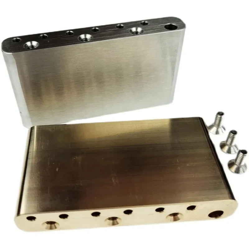 1948 Made In Japan】Full Brass Acciaio Inossidabile 40Mm Chitarra Elettrica Tremolo System Bridge Block Per Messico Fender Strat E Squier Cv