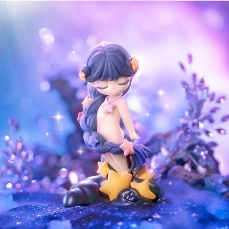 Cute Anime Figure Gift Surprise Box Original Sleep Sky Elf Series Blind Box Toys Model Confirm Style