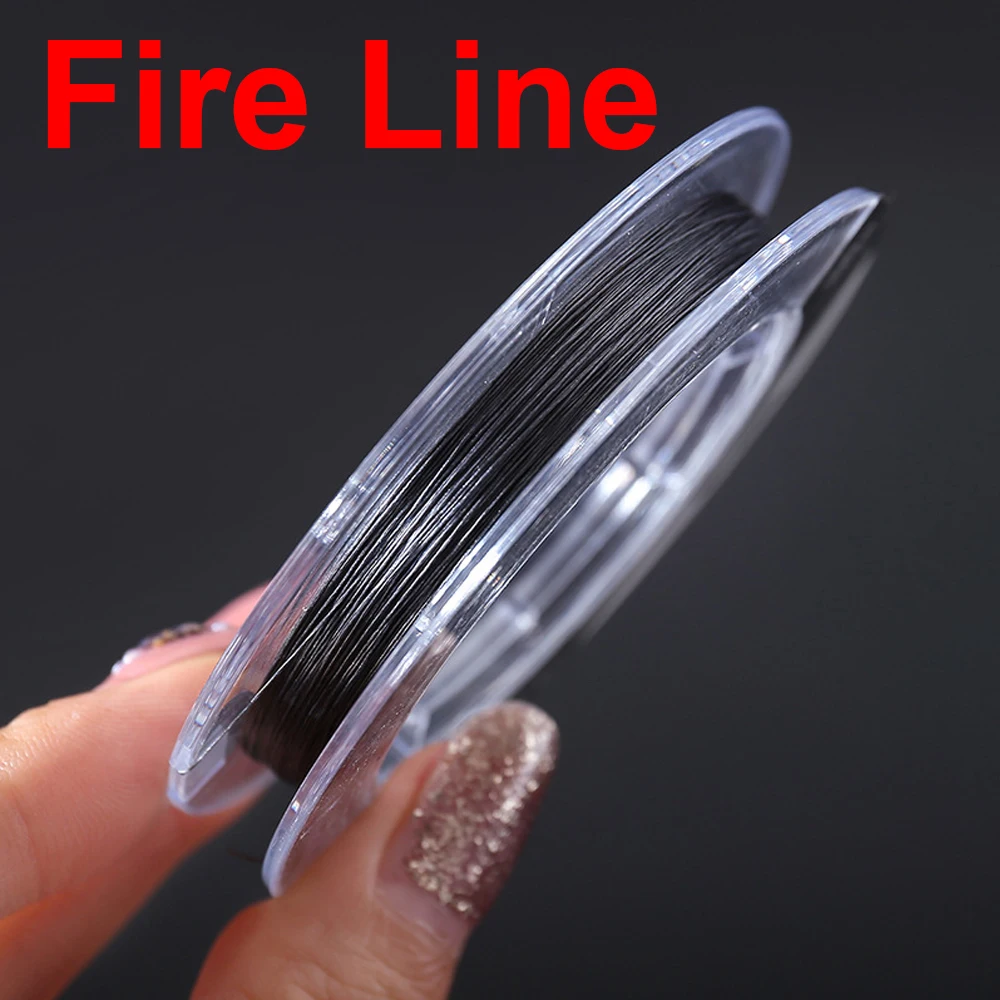 100M Fuoco-Linea Linea Di Pesca Di Qualità Anti-Morso Linea Di Pesca Unico Strand Super Forte Linea Di Pesca Linea -Resistente Linea Di Fireline