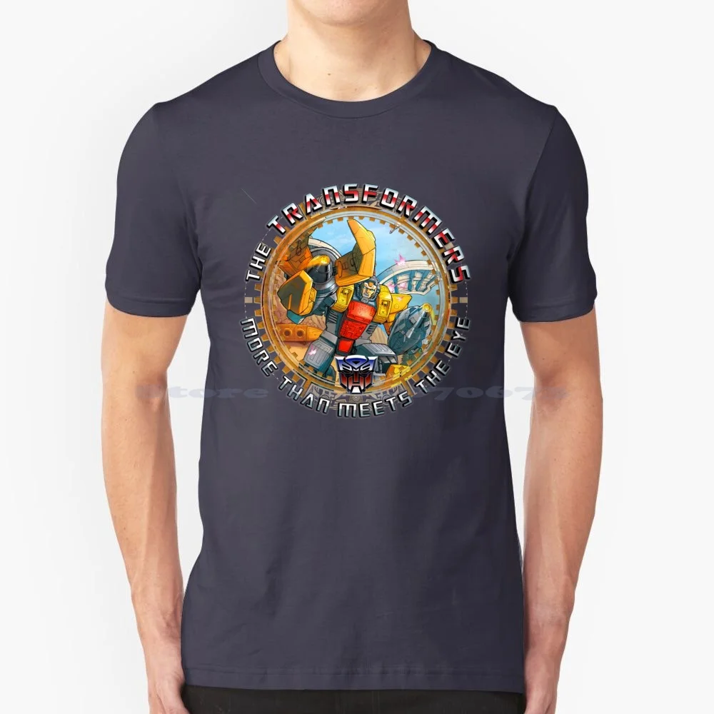 Maglietta 100% Cotone Tee Ultramagnus Trailblazer Voltron Gijoe Ghostintheshell Macross Bladerunner Titanfall Mecha