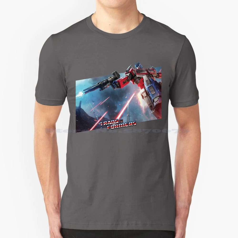 Maglietta 100% Cotone Tee Starscream Voltron Gijoe Ghostintheshell Macross Bladerunner Titanfall Mecha Autobots
